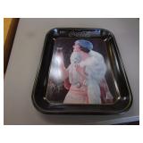 coca cola metal tray