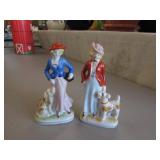2 occ. japan figurines