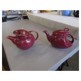 2 teapots incl;hall