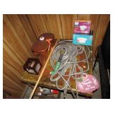 garden hoses & misc items