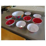 plastic bowl set