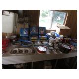 all debbie mumm christmas dishes,glasses & mugs