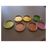 7 aluminum coasters