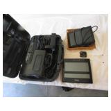 switching adapter,atomic clock & vhs movie camera