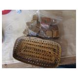 kids blocks & basket