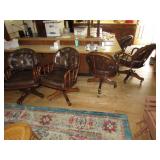 5 roll around chairs