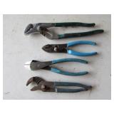 4 pliers incl:diamond