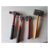 3 hammers & mallet