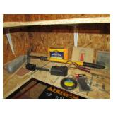 new sponges,garden tools,plug in & items