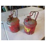 2 smaller gas cans incl:eagle
