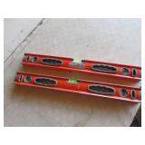 2- cen-tech 24" box levels