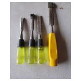 4 chisels