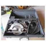 skilsaw 7 1/4" worm drive saw w/case model 77