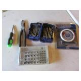 kobalt drill bit set,empire protractor,tools
