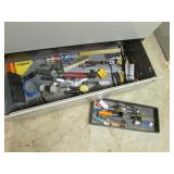 blue tote,hand tools,square & items