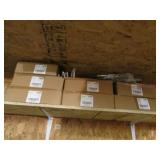 7 boxes of shelf brackets