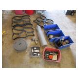 air impact wrench,blue containers & all items
