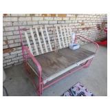 metal glider