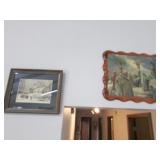 currier & ives picture & Jesus picture