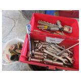 toolboxes,wrenches,sockets,nut drivers,bucket