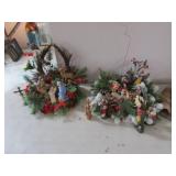2 nativity sets