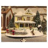 kinkade christmas village