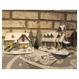 2 kinkade christmas villages
