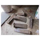 7 splitting wedges & bucket