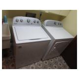 whirlpool washer & dryer (1 1/2 years old)