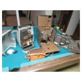 3 vintage projectors