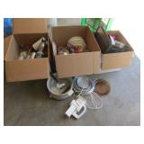 3 boxes of kitchenware & items