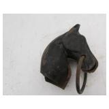 metal horse head