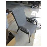 2 lawn chairs