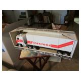 ertl firestone toy semi w/box