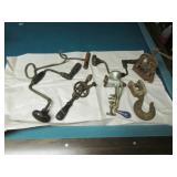 hay hooks,antique tools & items