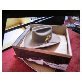 resistol cowboy hat w/box