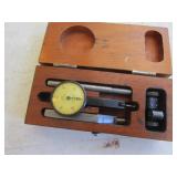 brown & sharpe machinest tool w/wood box