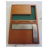 starrett no. 20 square w/wood case