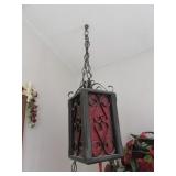 vintage hanging light (works)