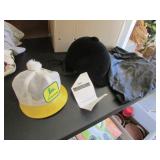 vintage john deere hat & rising hat