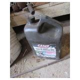 1/2 full jug of bar & chain oil