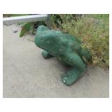 concrete frog