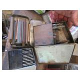 drill bits & sharpen stones