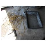 black tub & ext. cord