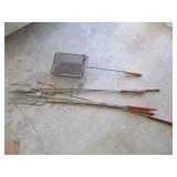 camping hot dog forks & item