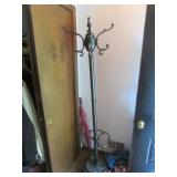 metal coat tree