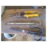 scales,tin snips & scissors