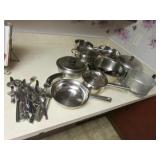 pots & pans & silverware