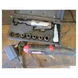 craftsman air ratchet w/case & craftsman tool