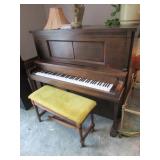 player piano & stool